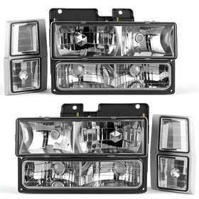 AUTOSAVER88 front view headlights showing clean OEM-style fit and restored appearance