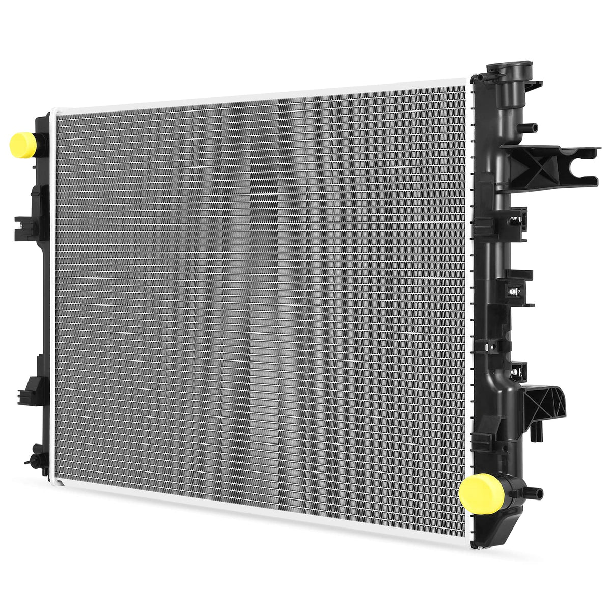 AUTOSAVER88 front view radiator showing mounting points and fit for Ram 1500 benefits correct installation