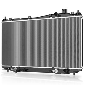 AUTOSAVER88 front view of radiator showing mounting points and fitment, ensuring direct fit
