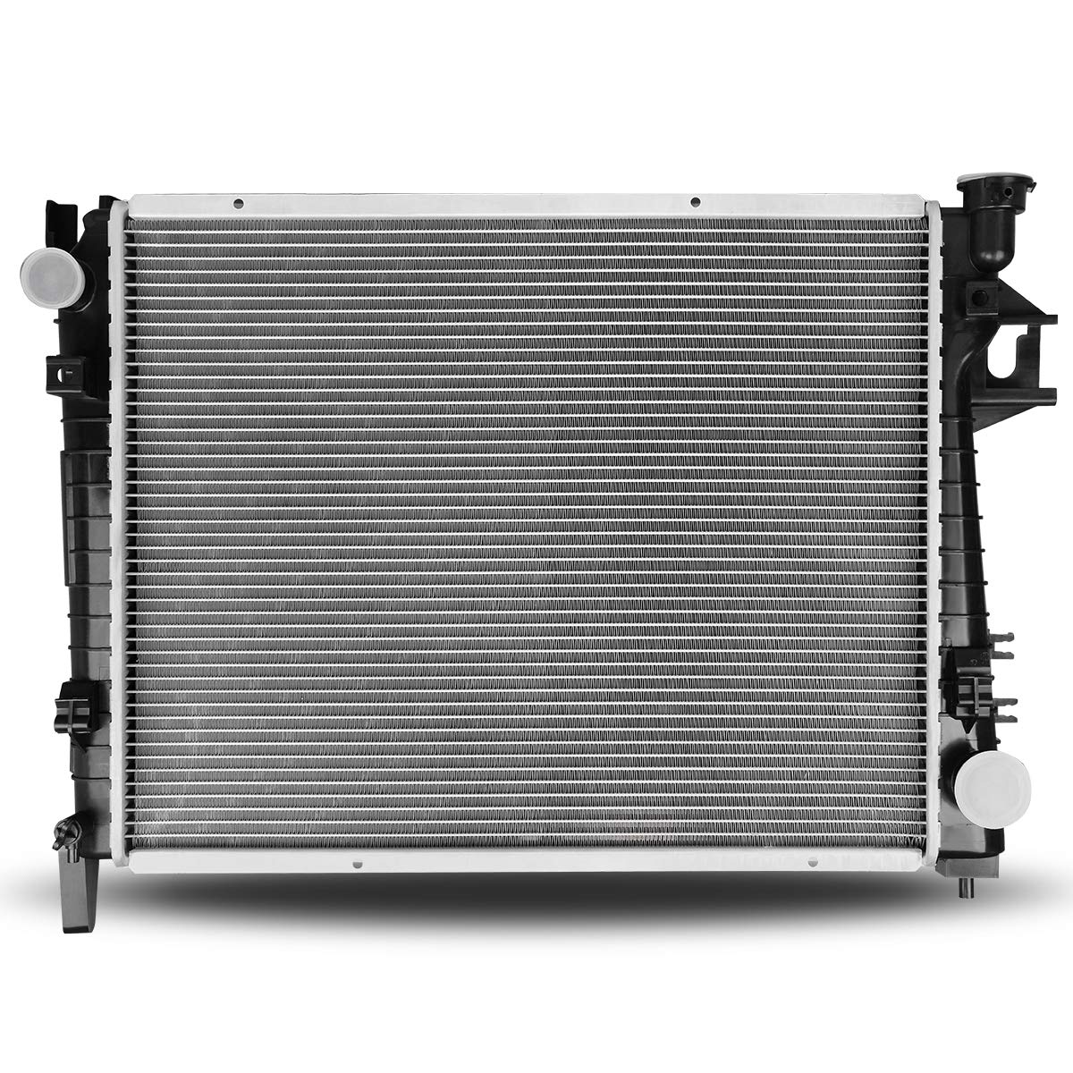 AUTOSAVER88 radiator front view showing full direct-fit design and improved cooling