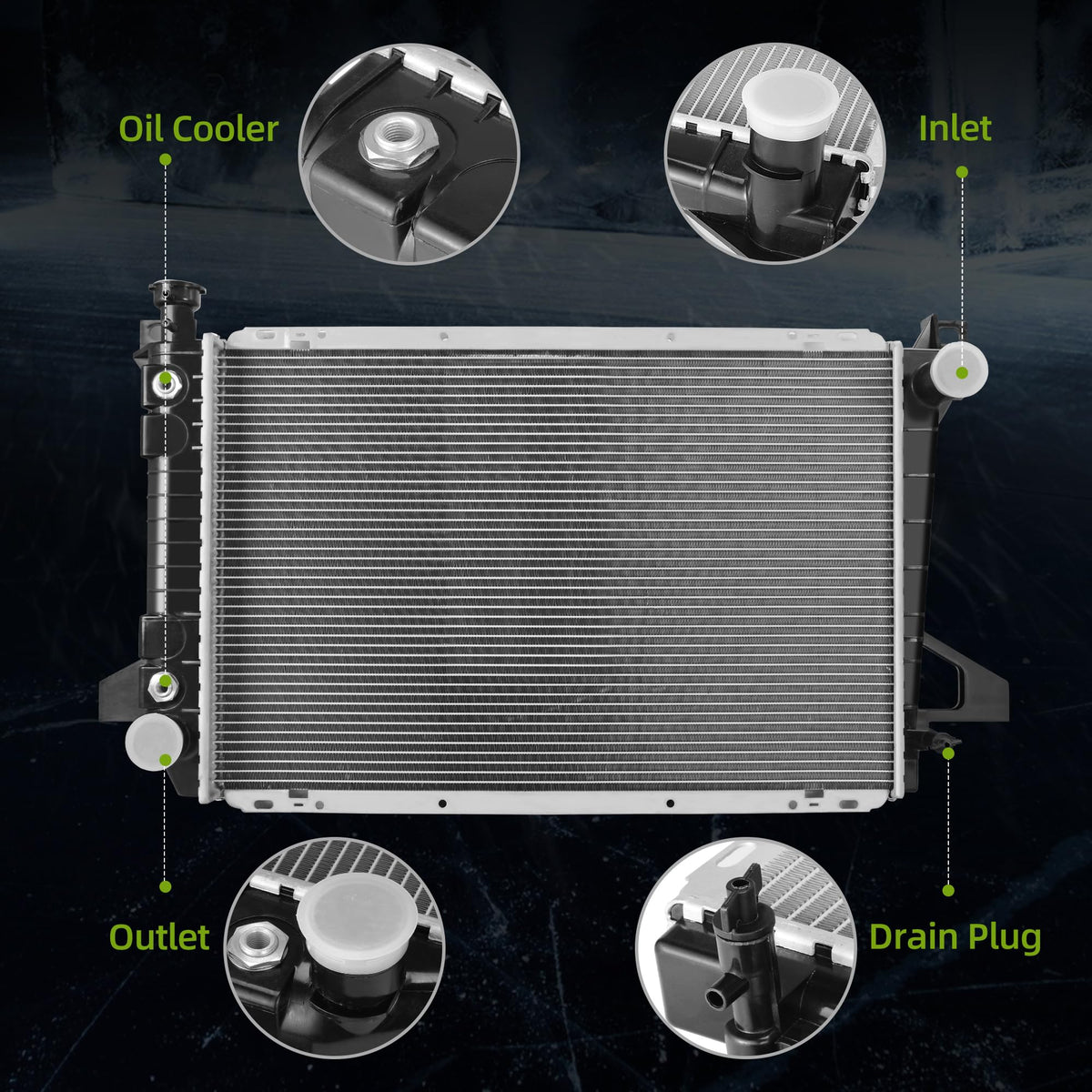 AUTOSAVER88 top tank detail showing durable plastic tank and leak-resistant design
