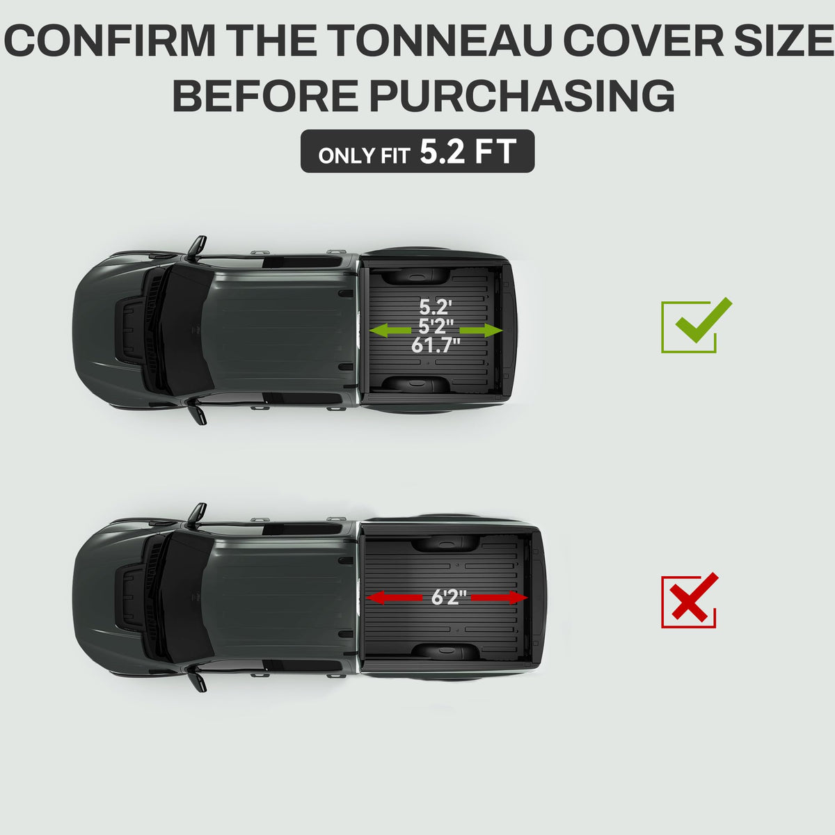 AUTOSAVER88 rear view with tailgate closed offering cargo privacy and security