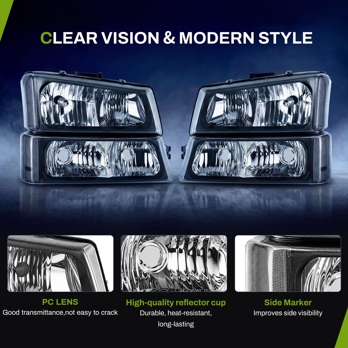 AUTOSAVER88 side micro-prism reflector increasing nighttime visibility