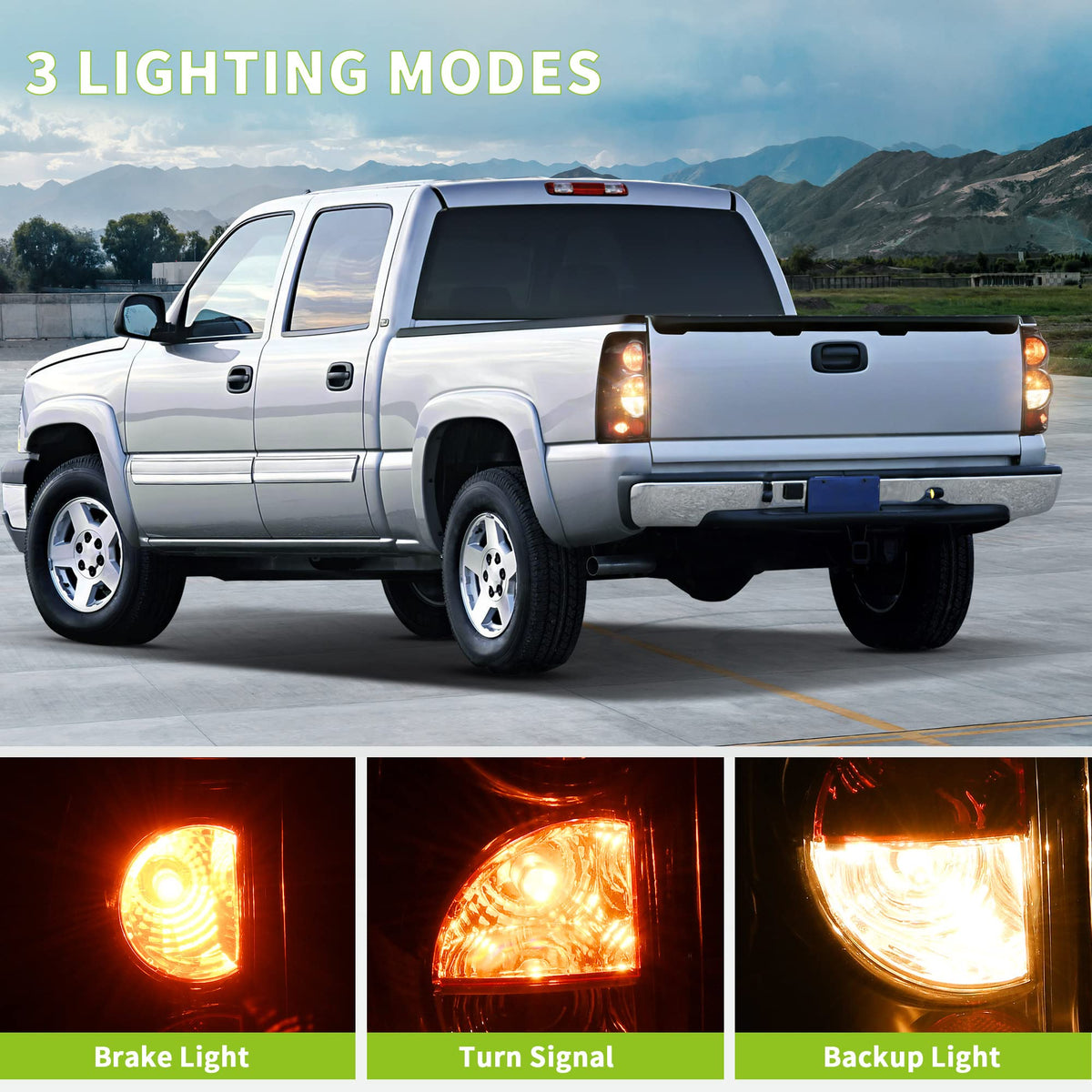 AUTOSAVER88 installed on Silverado showing exact-fit integration and improved rear look