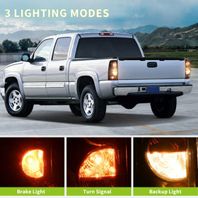 AUTOSAVER88 installed on Silverado showing exact-fit integration and improved rear look