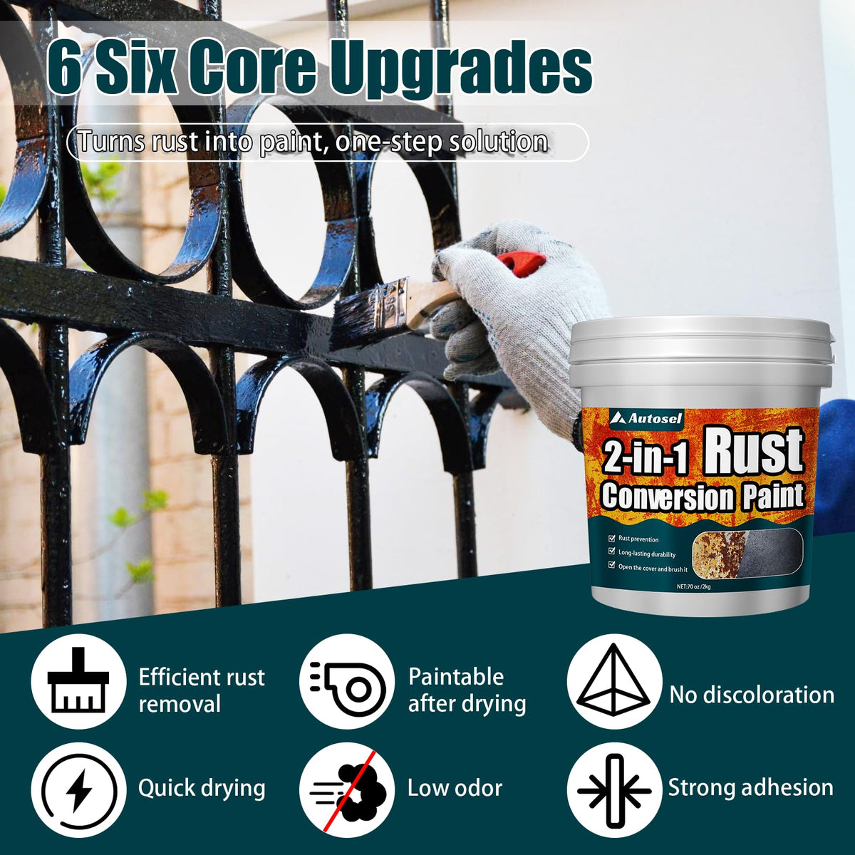Autosel applied to car chassis demonstrating corrosion prevention benefit