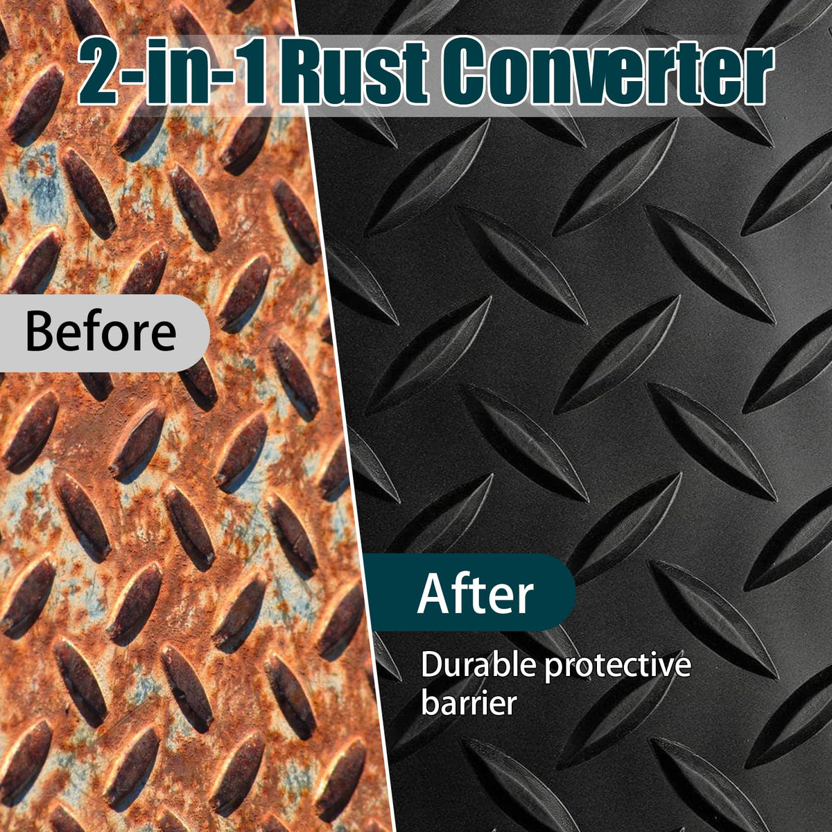 Autosel close-up brush stroke texture showing smooth black protection