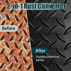 Autosel close-up brush stroke texture showing smooth black protection