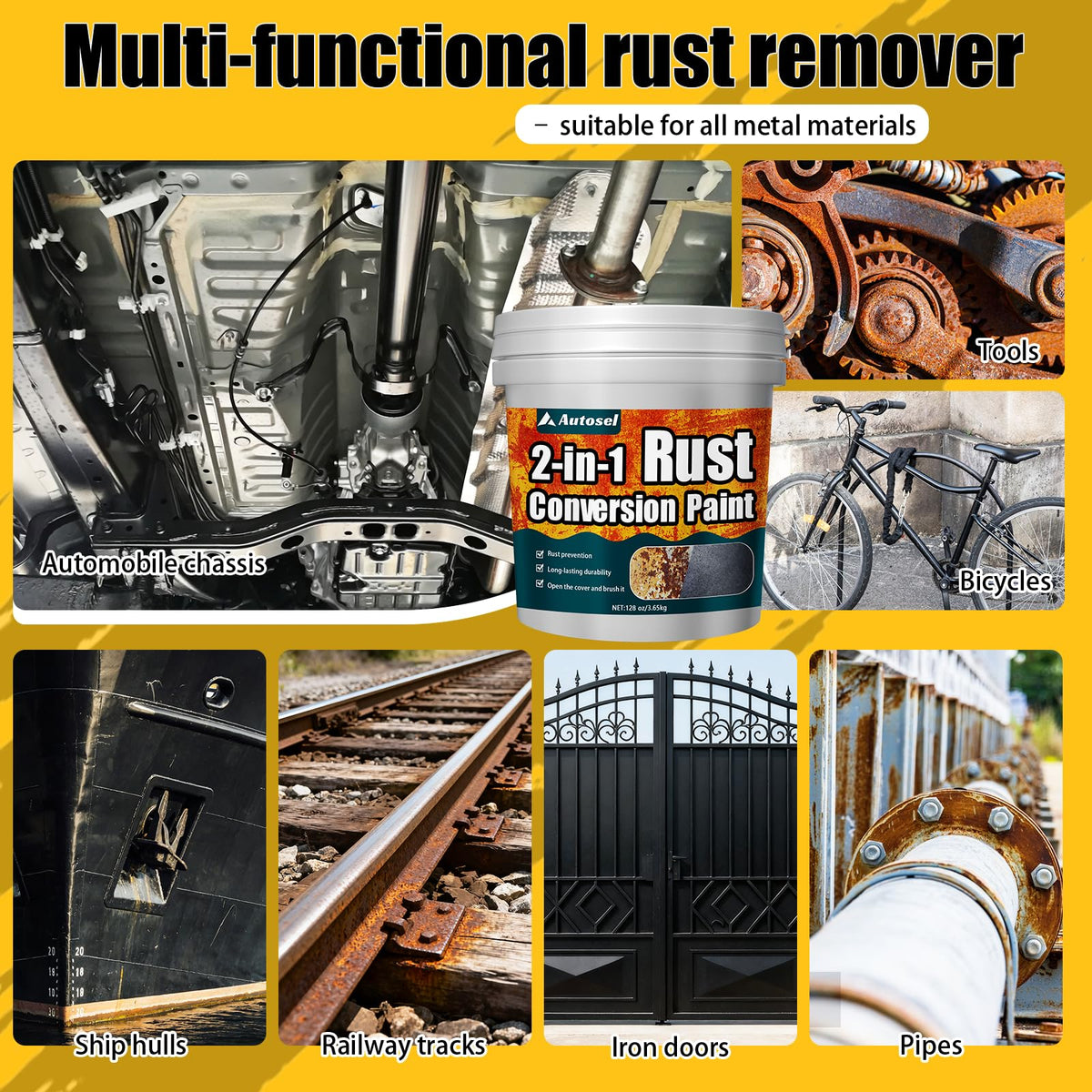 Autosel used in trailer restoration outdoors showing durable weather resistance