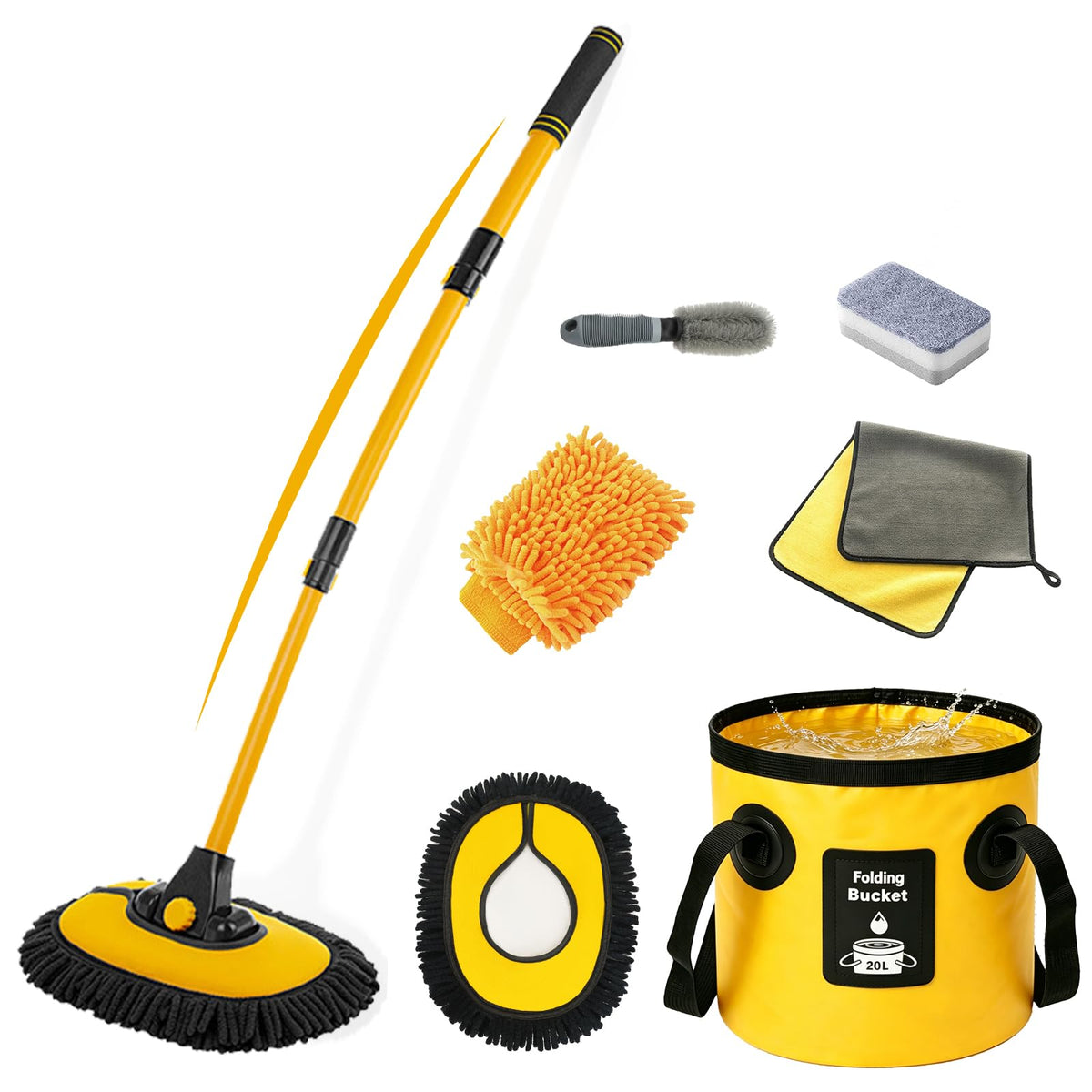 AutoShark full kit box showing all seven components and compact packaging benefit