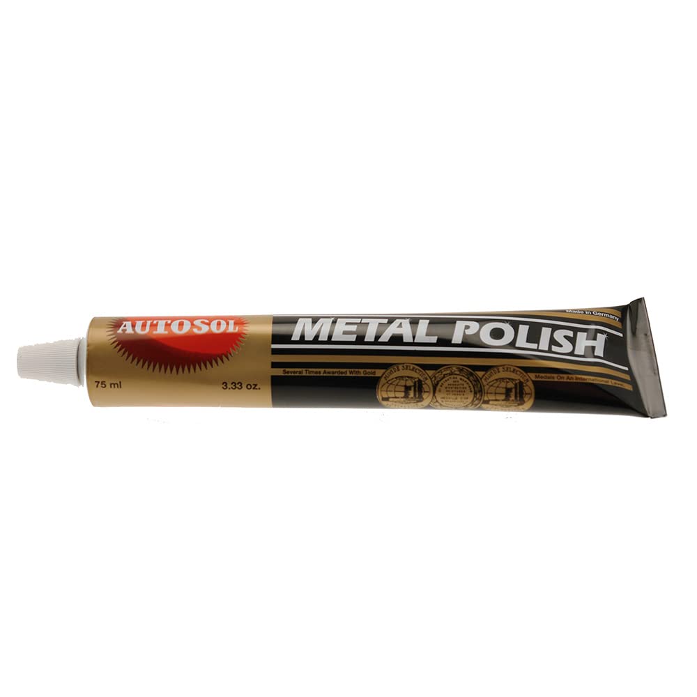 Autosol Utosol front tube showing label and size, clear product identification and benefit