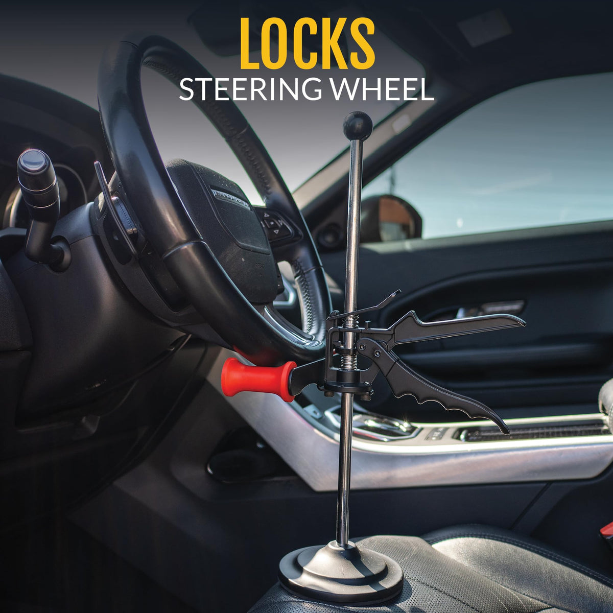 AUTOSOLO close-up of rubberized contact wheels protecting wheel finish and grip