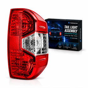 Autoverve front view of tail light assembly showing clean lens and fitment benefit