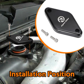 AUTOVIC mounted in a Duramax engine bay demonstrating direct-fit installation benefit