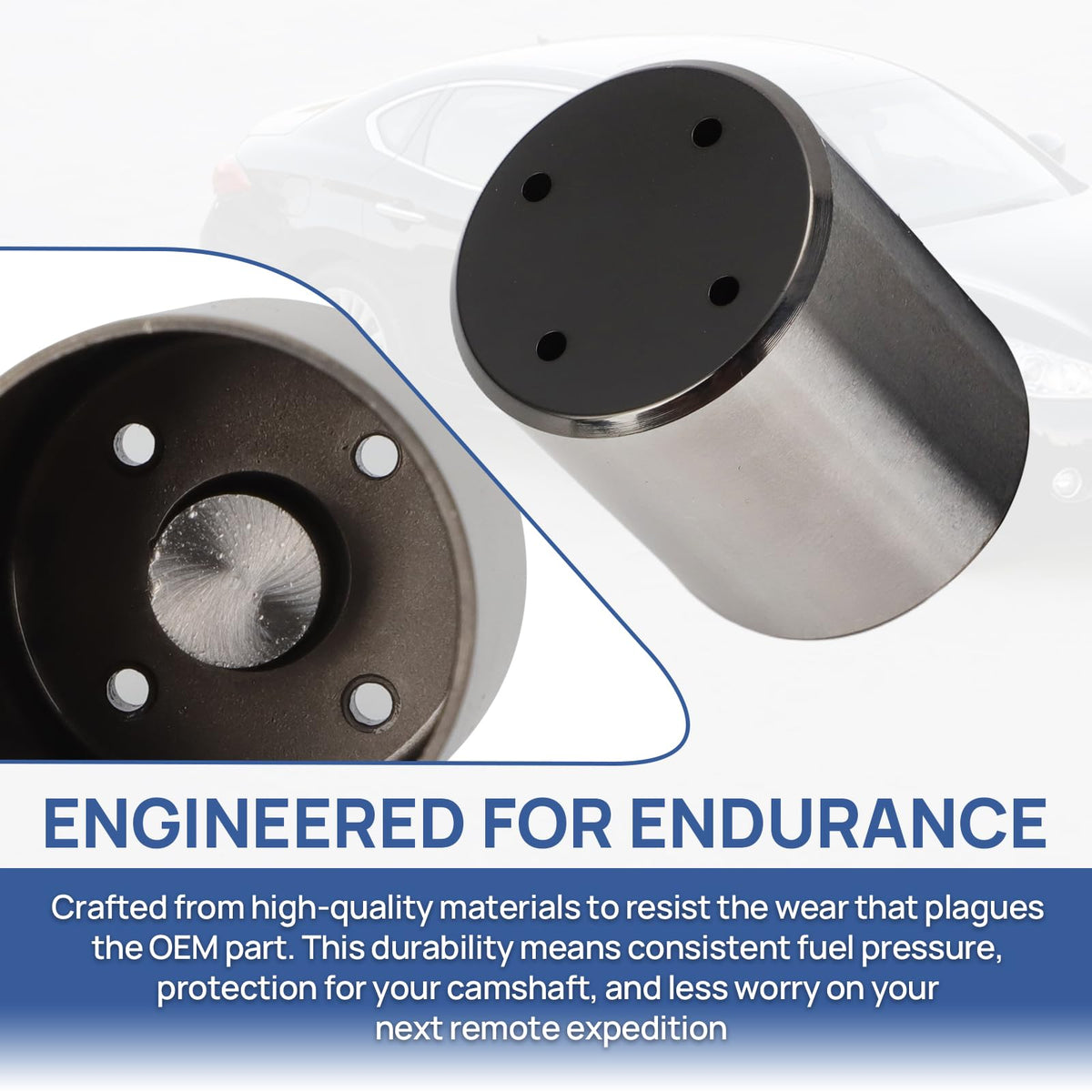 AUTOVIC O-ring and crush washer detail ensuring secure, leak-free connections