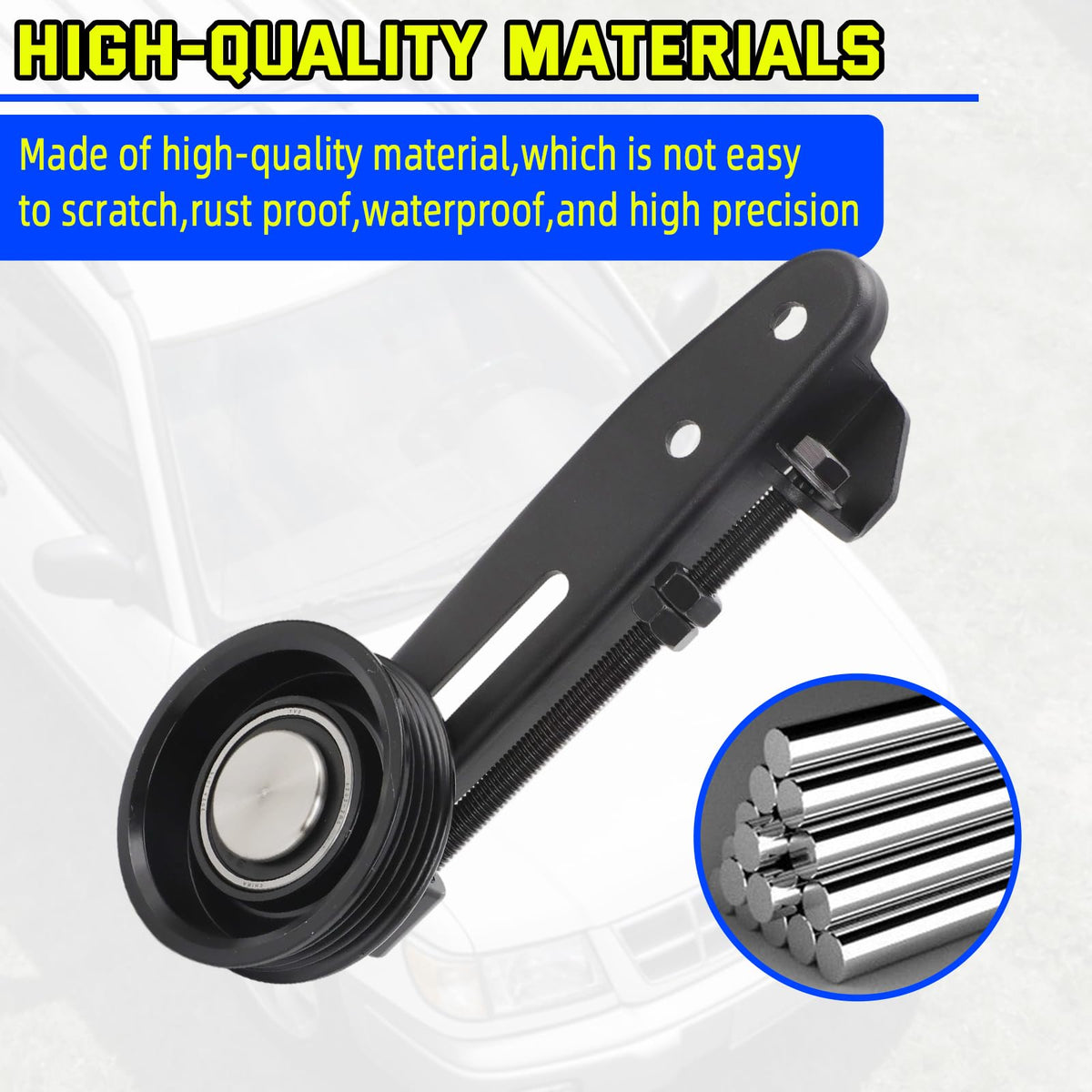 AUTOVIC machined surface detail showing solid construction for durable performance