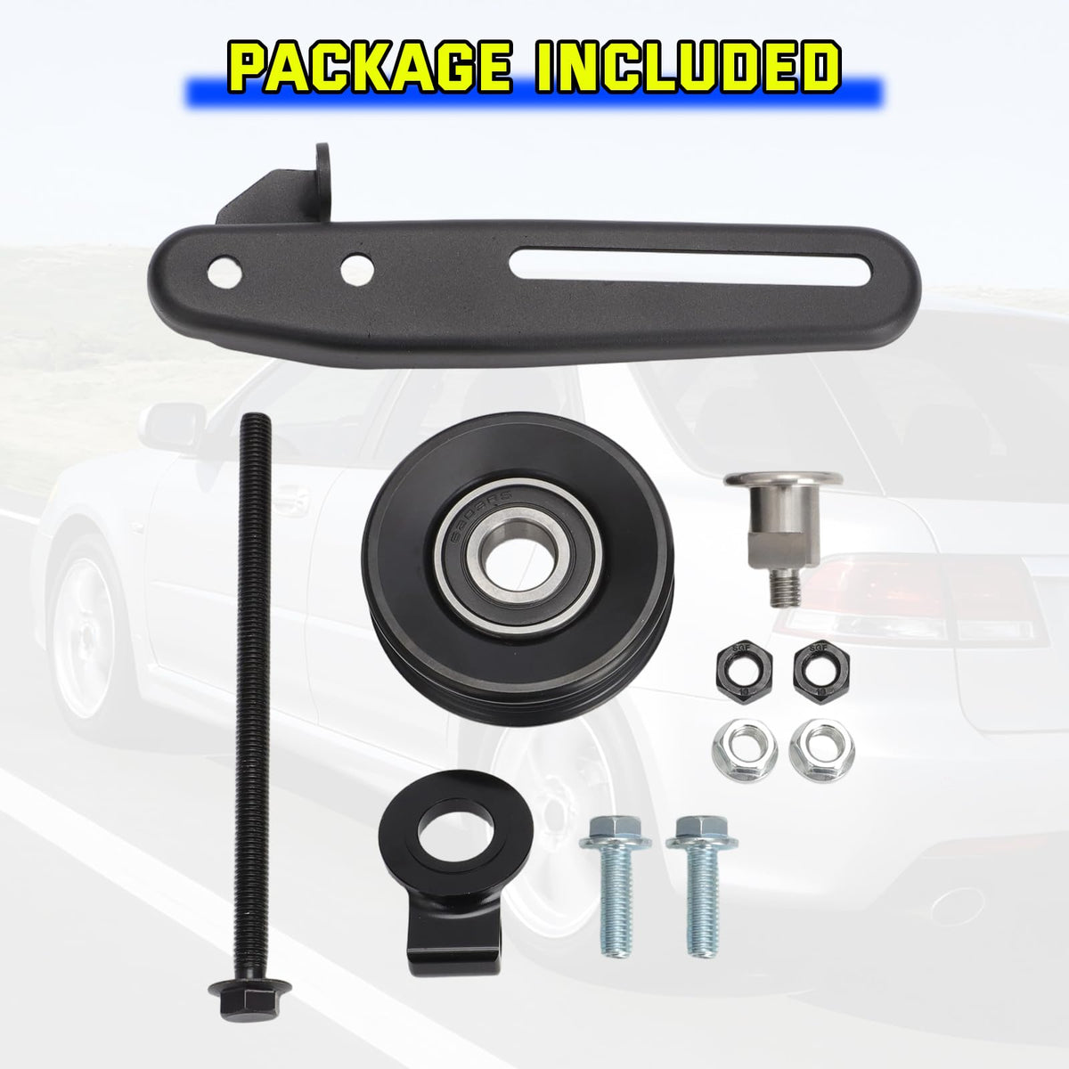 AUTOVIC installed in vehicle engine bay illustrating restored accessory drive reliability