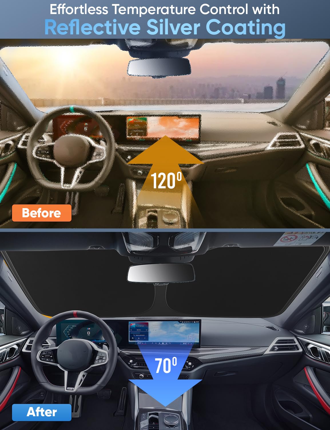 Autovir installed inside Ford Escape demonstrating easy setup and full coverage