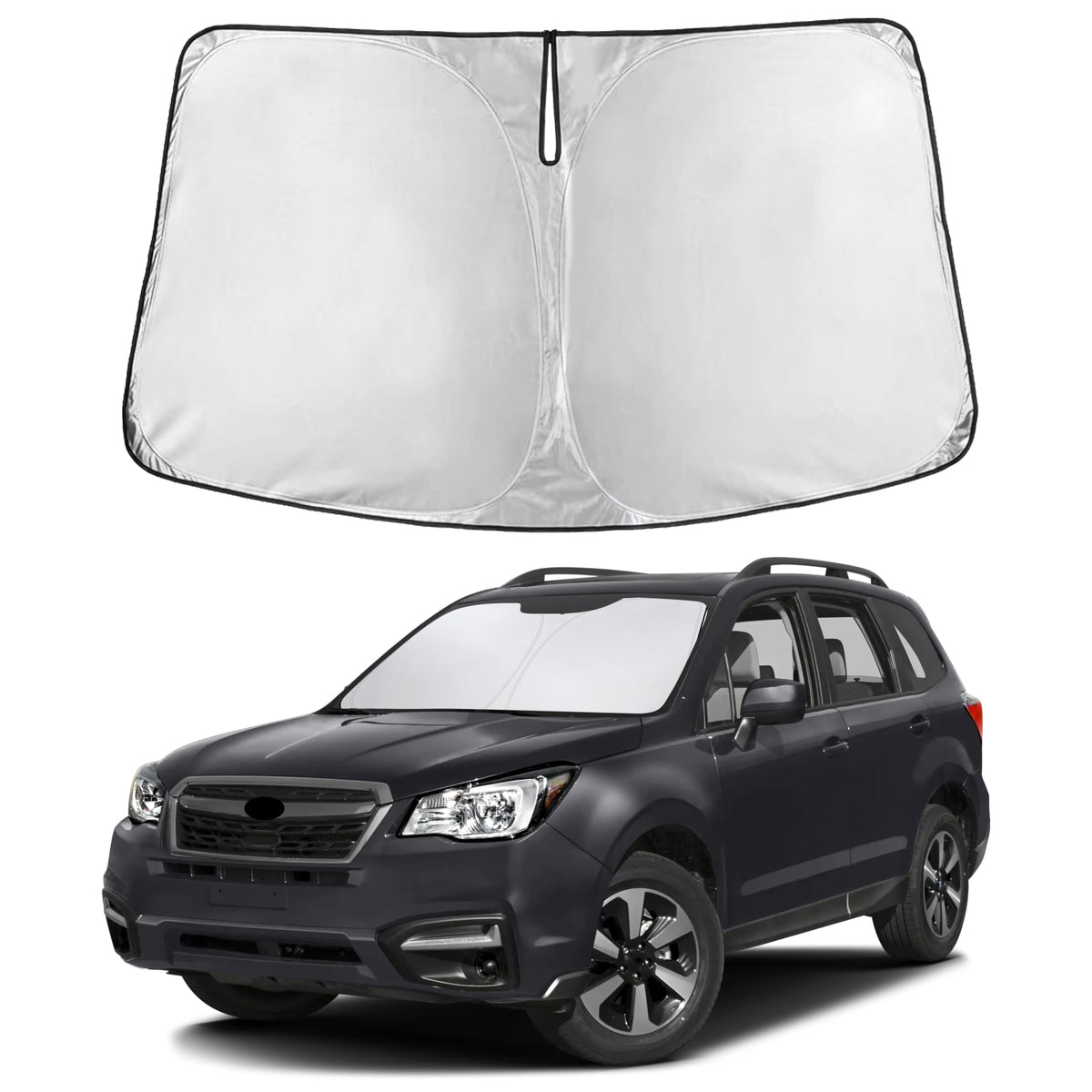 Autovir front packaging showing custom Fit Forester fit and protection