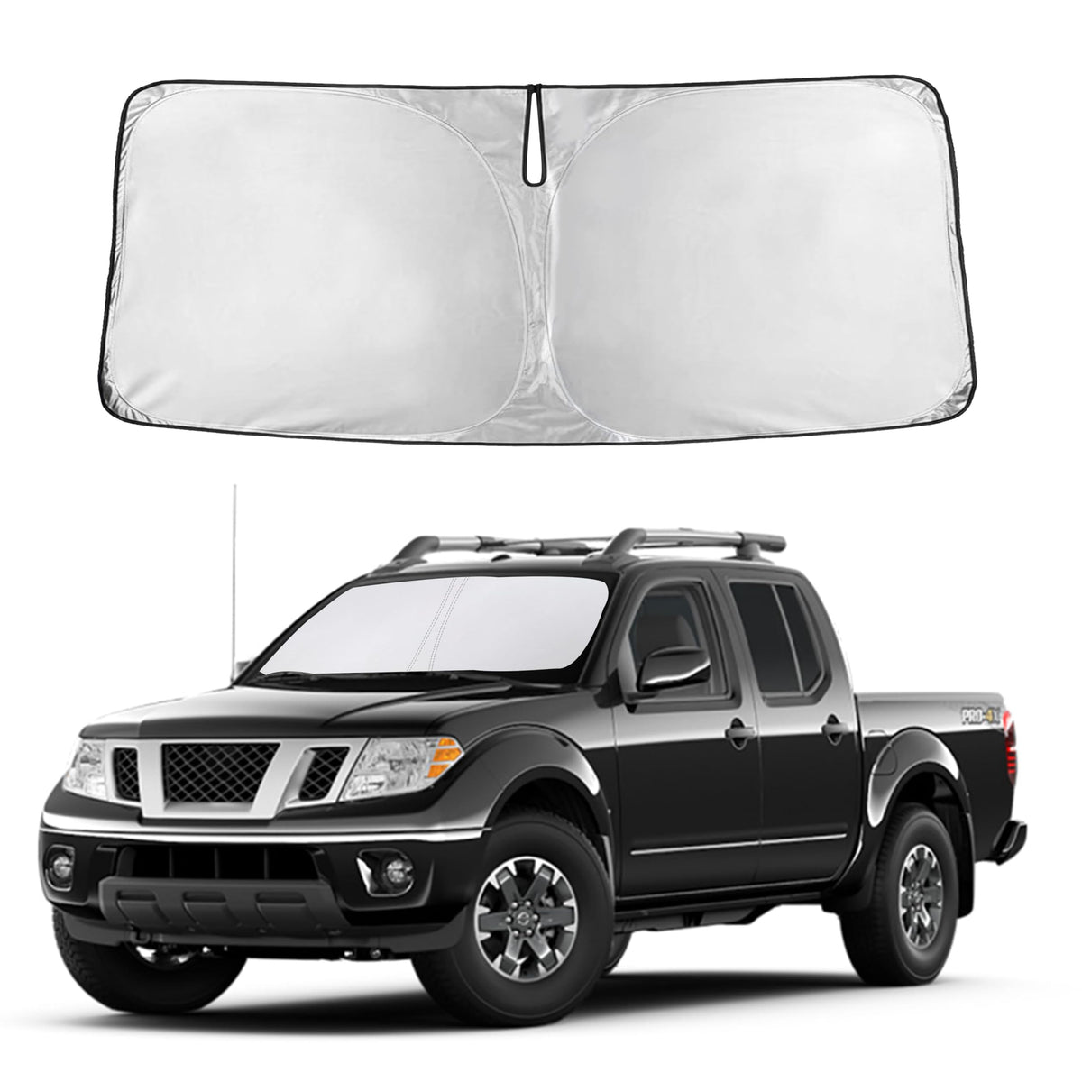 Autovir front packaging showing full windshield coverage and protection