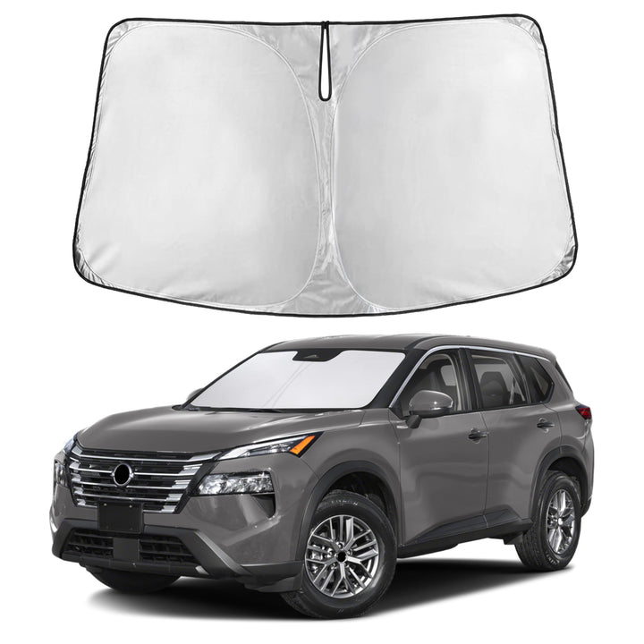Autovir front view showing full windshield coverage and instant heat reduction