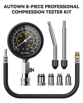 AUTOWN metal adapters M10 M12 M14 M18 neatly displayed for fit versatility