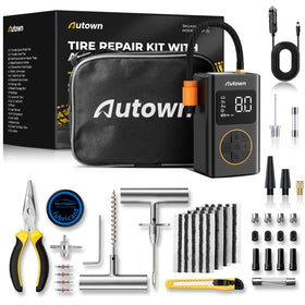 AUTOWN kit front packaging showing complete 54-piece set and benefits