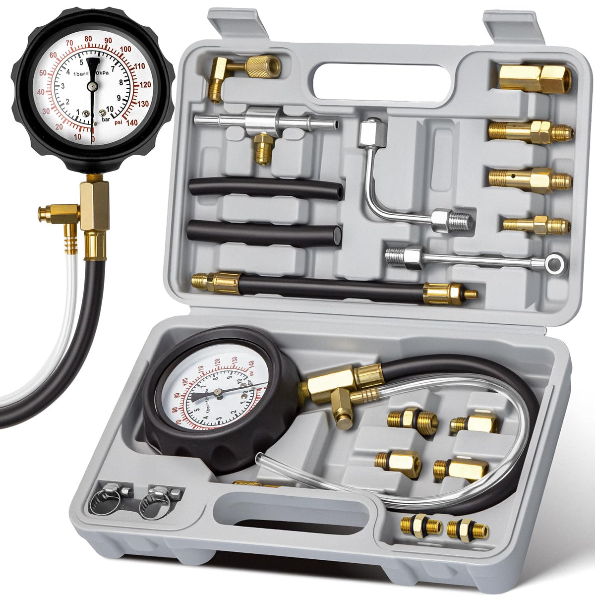 AUTOWN front view of full tester kit showing compact storage and fast access benefit
