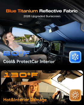 AUTOWOEL reflective titanium surface close-up showing heat-reflective texture and glare reduction
