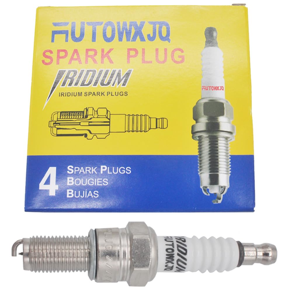 Autowxjq close-up of iridium electrode tip highlighting finewire design for focused ignition