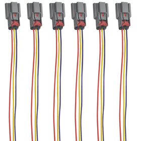 Autowxjq front packaging showing six pigtail harnesses and benefits