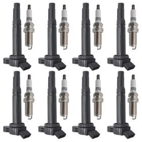 Autowxjq front packaging showing set of eight, clear fitment labeling and ready-to-install convenience