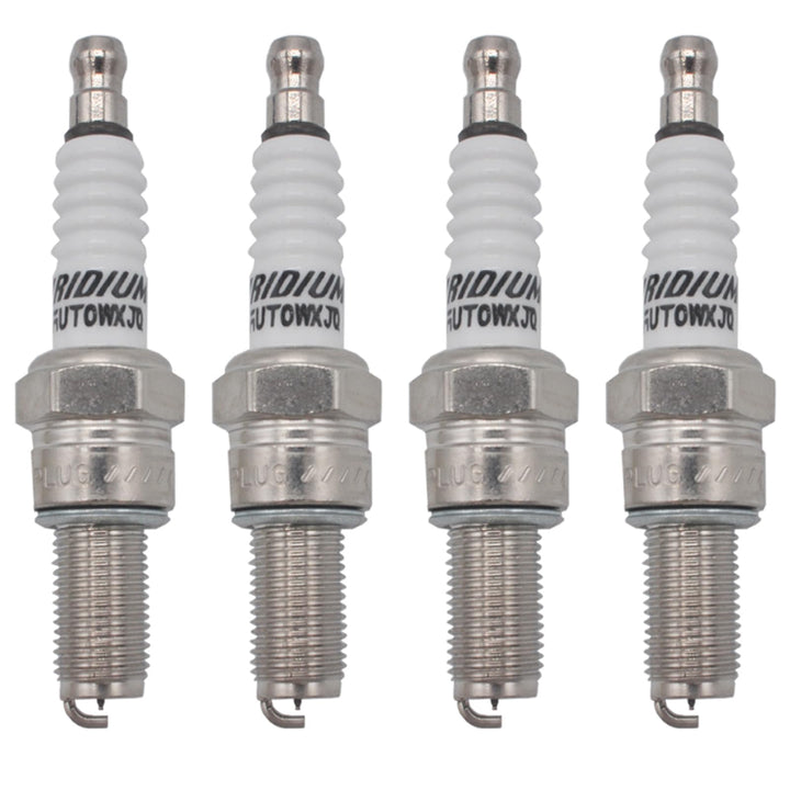 Autowxjq front packaging showing four plugs and clear labeling for quick identification and confidence
