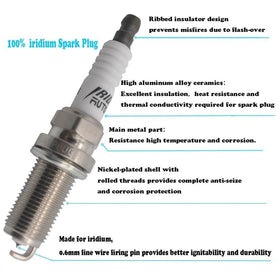 Autowxjq ignition coil pictured with plug set, illustrating matched components for reliable firing