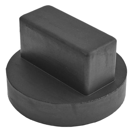 AUTOXBERT front view showing four rubber jack pads and protective benefits