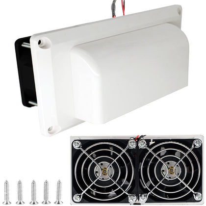 AUTOXBERT front view showing compact vent and clean finish for efficient airflow