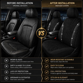 AUTOYOUTH side airbag seam detail demonstrating safety-compatible design