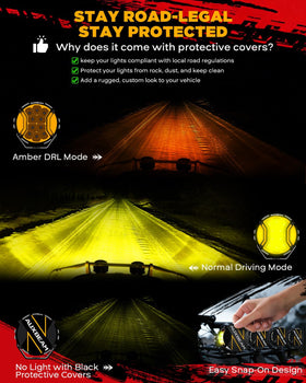Auxbeam night trail beam showing long-range throw and wide peripheral spread
