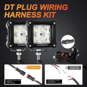 Auxbeam FA Series on a camping truck emphasizing better night visibility during outdoor activities