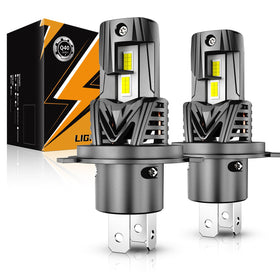 Auxbeam Q40 front view showing focused beam and rugged housing for brighter nights