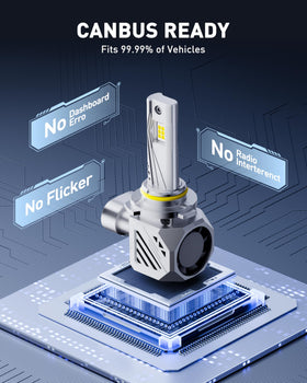 AUXITO driver and wiring modular design to prevent flicker