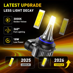 AUXITO close-up of LED emitter and lens detail demonstrating precise beam control