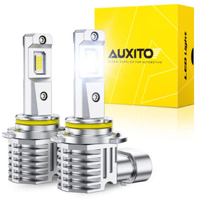 AUXITO H10 9145 front view showing compact plug-and-play form factor and fit