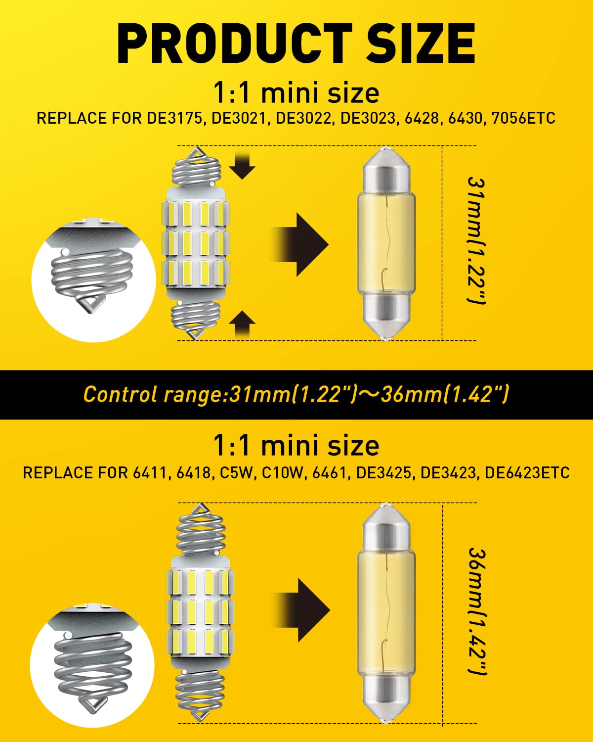 AUXITO beside a coin for size comparison showing compact, versatile fit benefit