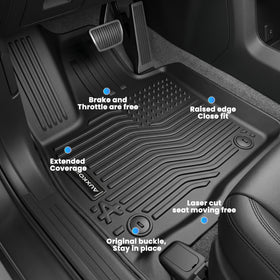 AUXKO backrest mat installed shielding seat backs during loading
