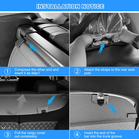 AUXKO flannel-wrapped end protecting interior and reducing noise