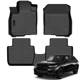 AUXKO front mats overview showing full fit and coverage