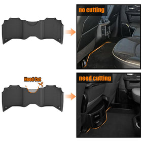 AUXKO installed driver side in Ram showing secure, non-slip benefit