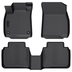 AUXKO rear mat overview highlighting exact fit and coverage