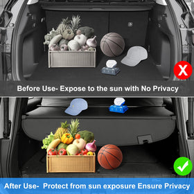AUXKO retracted cover freeing full cargo space when needed